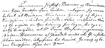 Kiskon ja Kiikalan talvikarajien poytakirjasta v:lta 1748